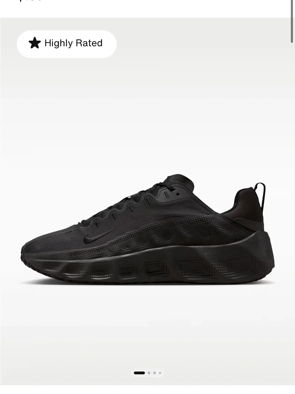 Nike Men's Black & Purple Training Sneakers